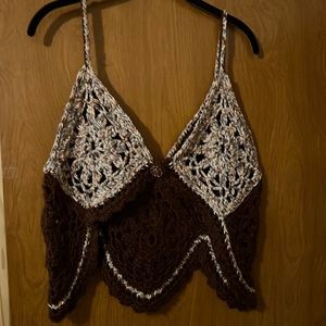 Crochet Handmade Boho Vest